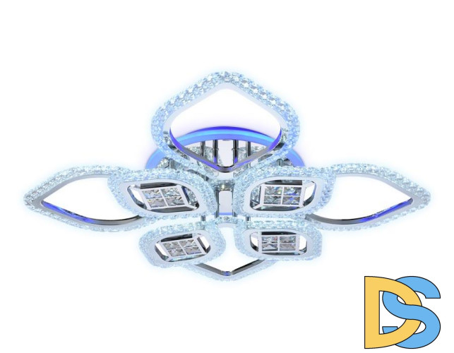 Потолочная светодиодная люстра Ambrella Light Acrylica Ice FA283