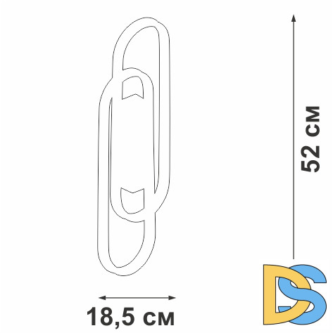 Настенный светильник Vitaluce V3042-1/2A