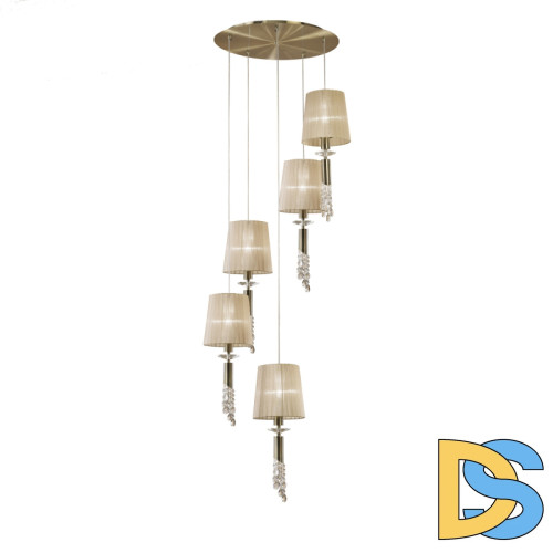 Подвесная люстра Mantra Tiffany Bronze 3877