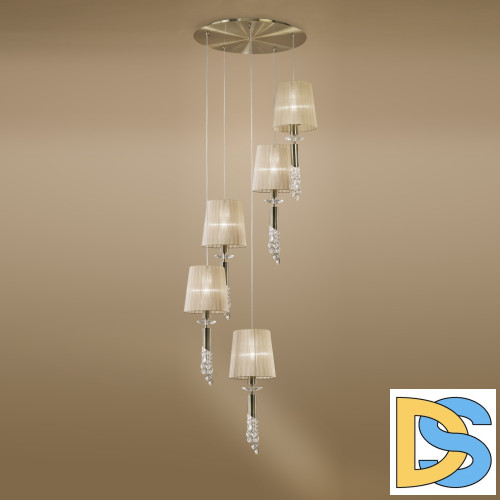 Подвесная люстра Mantra Tiffany Bronze 3877