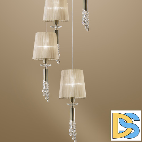 Подвесная люстра Mantra Tiffany Bronze 3877