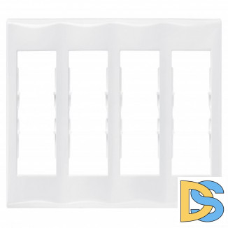 Рамка 4-ая (четверная), Белый, серия Sedna, Schneider Electric