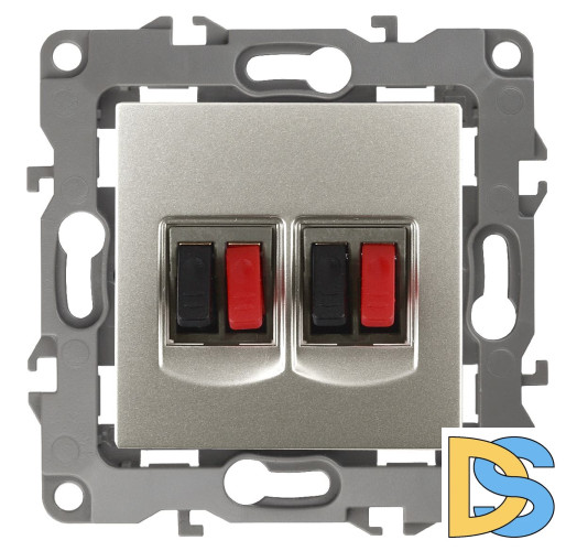 Розетка аудио двойная Эра 12-3112-15 Б0027470