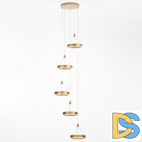 Каскадная люстра Citilux Дуэт CL719052