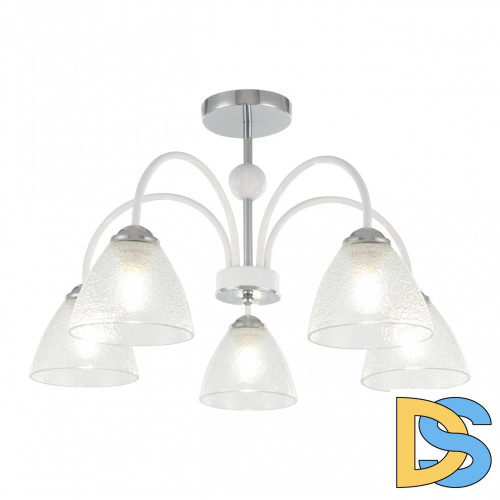 Люстра на штанге Arte Milano Napoli 321410/5 CR+WH