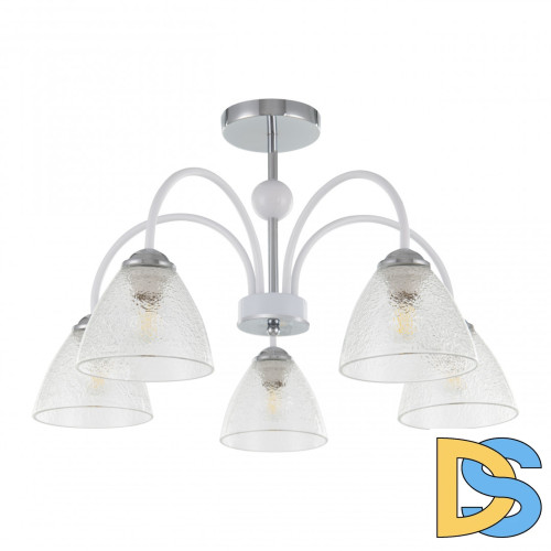Люстра на штанге Arte Milano Napoli 321410/5 CR+WH