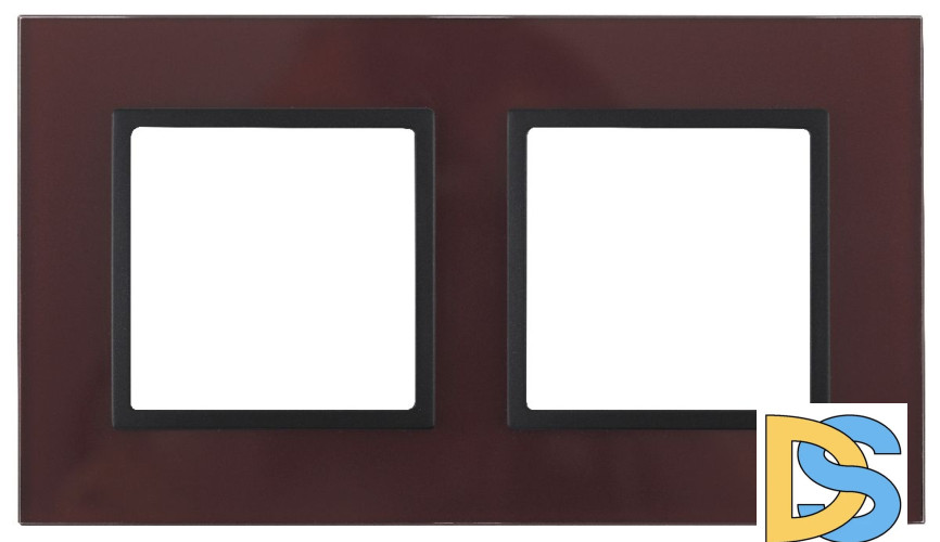 Рамка на 2 поста Эра 14-5102-25 Б0034497