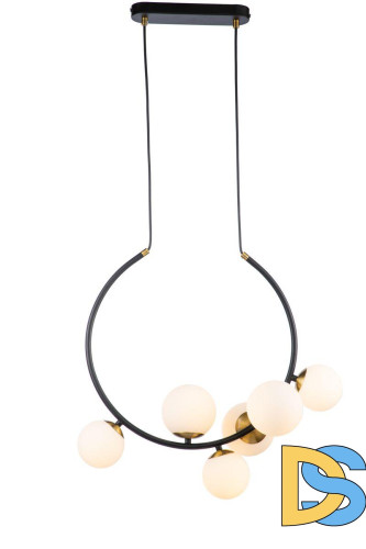 Подвесная люстра Indigo Nuvole 11002/6P Black V000088