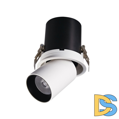 Встраиваемый спот Delight Collection DA3003RR white/black