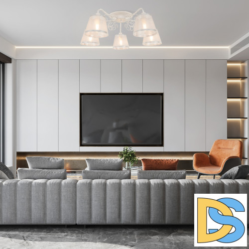 Потолочная люстра Arte Milano 341120/5 WT+SL