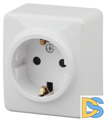 Розетка 2P+E Schuko Эра 11-2203-01 Б0020685