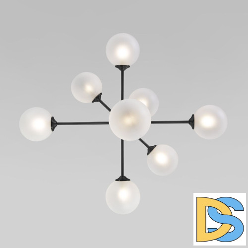 Люстра на штанге Eurosvet Volver 50383 черный a066795