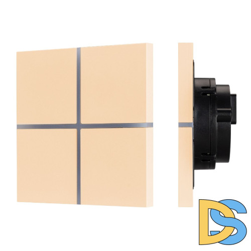 Сенсорная панель Arlight KNX-304-13-IN Champagne BUS, Frameless 039670