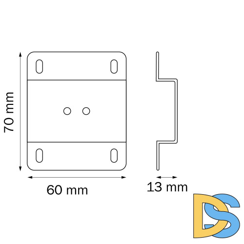 Планка крепежная к треку Lightstar Barra 505170