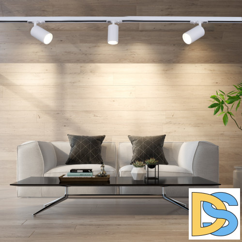 Трековый однофазный светильник Reluce 06311-9.3-001QY GU10 WT