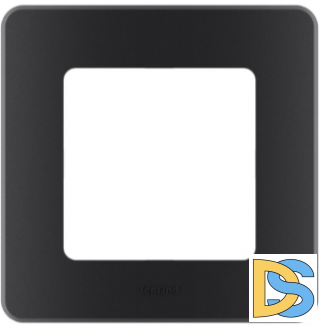 Рамка 1-я Legrand Inspiria антрацит 673933