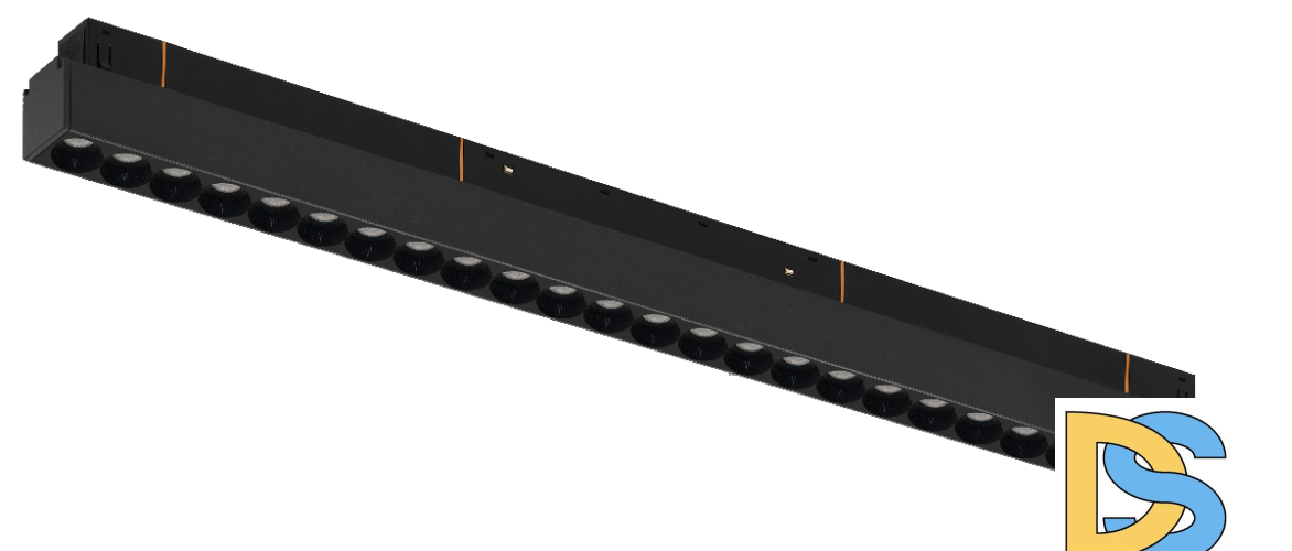 Трековый магнитный светильник iLedex Vision SMART 4822-002-L460-24W-38DG-BK