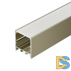 Алюминиевый профиль Arlight SL-LINE-3638-LW-2000 ANOD OLIVE GREY 038432