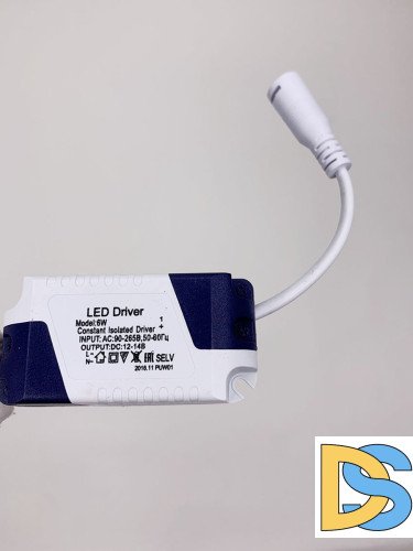 Настенно-потолочный светильник Elvan NLS-702SQ-6W-WW-Wh