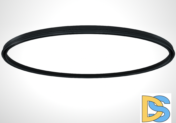 Кольцевой магнитный шинопровод iLedex Vision R 4822-1500-BK