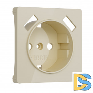Накладка для розетки USB (айвори акрил) W1179543