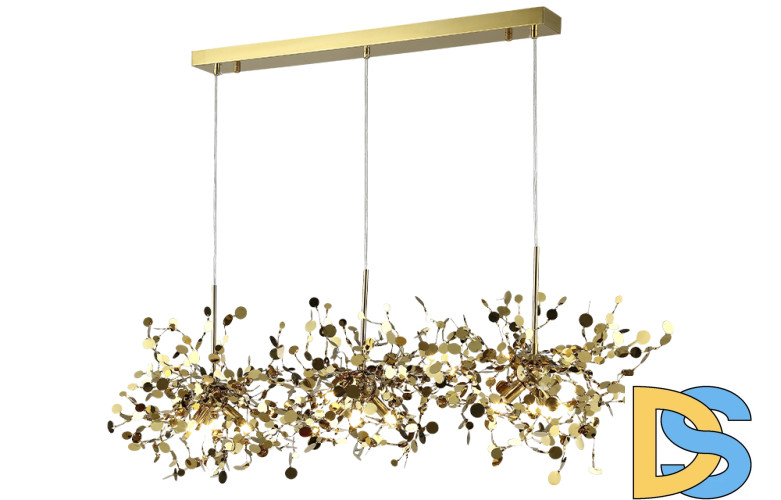 Подвесной светильник Crystal Lux GARDEN SP3х3 L1200 GOLD