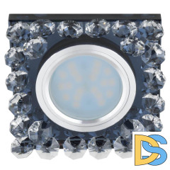 Встраиваемый светильник Fametto Luciole DLS-L131 GU5.3 Chrome/Black