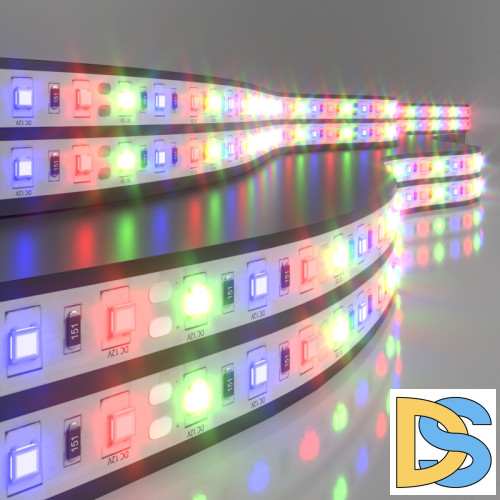 Светодиодная лента Elektrostandard 12V 14,4W 60Led 5050 IP20 RGB, 5м 4690389082122