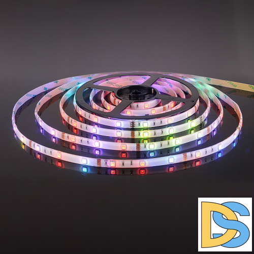 Светодиодная лента Elektrostandard 12V 14,4W 60Led 5050 IP20 RGB, 5м 4690389082122