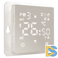 Умный сенсорный терморегулятор для теплого пола Werkel (дымчатый) W1151217