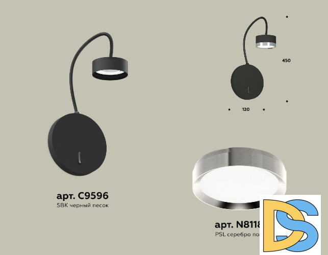 Бра Ambrella Light Traditional (C9596, N8118) XB9596151