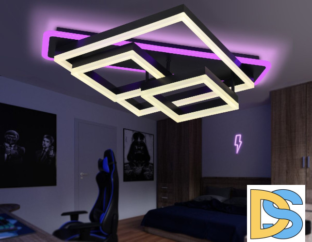 Потолочная люстра Ambrella Light Acrylica Disk FA8533