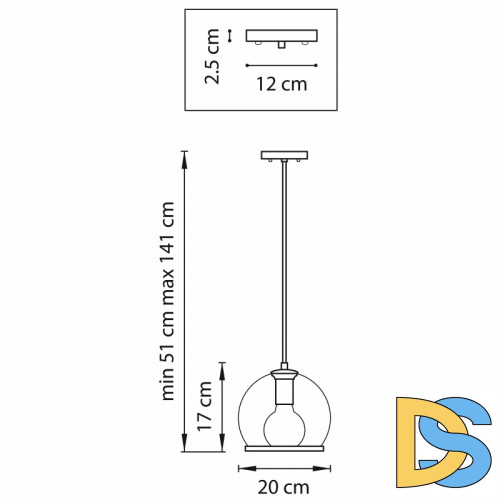 Подвесной светильник Lightstar Sferico 729011