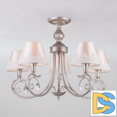 Потолочная люстра Eurosvet Incanto 60069/5 серебро