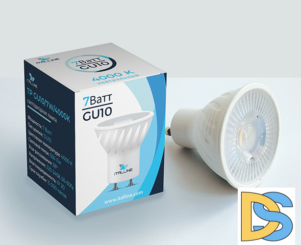 Светодиодная лампа Italline TP GU10/7W/4000K