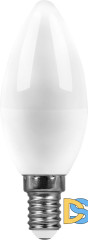 Лампа светодиодная Saffit SBC3709 Свеча E14 9W 4000K 55079