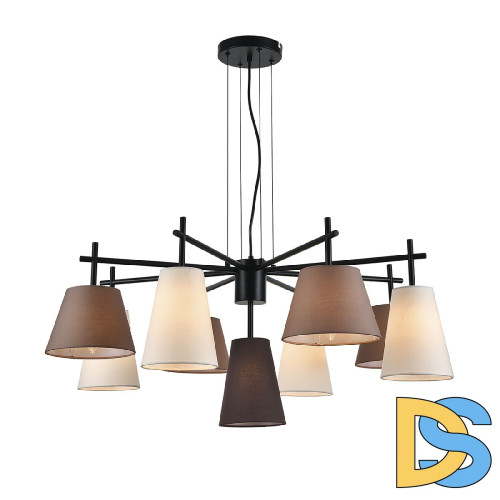 Подвесная люстра Indigo Abbinare 13032/9P Black V000535