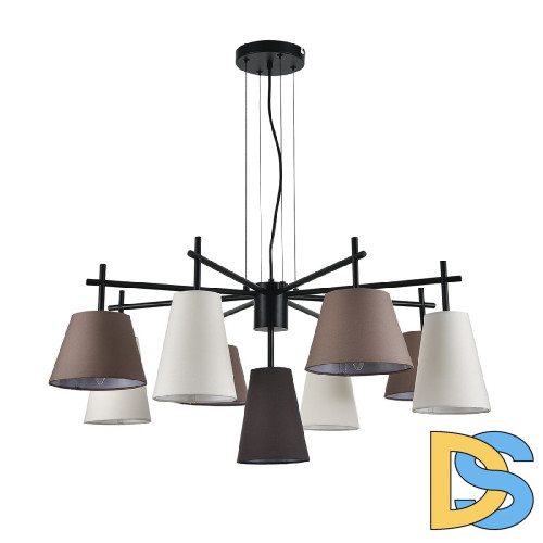 Подвесная люстра Indigo Abbinare 13032/9P Black V000535