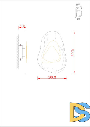 Настенный светильник Arte Lamp Libertas A2096AP-5PB