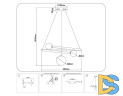 Подвесной светильник Ambrella Light Comfort LineTech FL66299