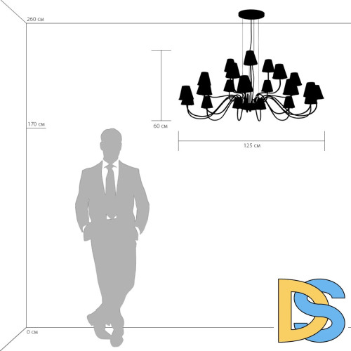 Подвесная люстра Lightstar Diafano 758212