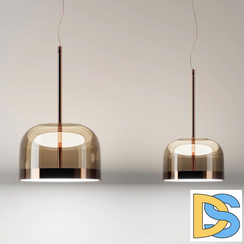 Подвесной светильник DeLight Collection Equatore 9705P/L amber/copper