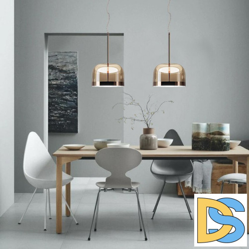 Подвесной светильник DeLight Collection Equatore 9705P/L amber/copper