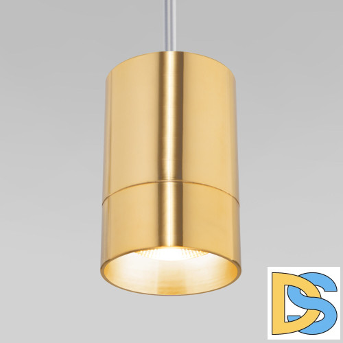 Подвесной светильник Eurosvet Piccolo 50248/1 LED золото a061426
