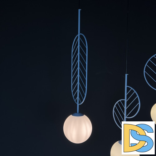 Подвесной светильник ImperiumLoft Leaf 178142-26