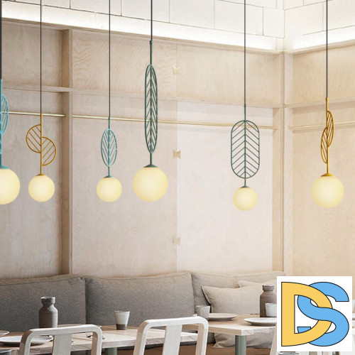 Подвесной светильник ImperiumLoft Leaf 178142-26