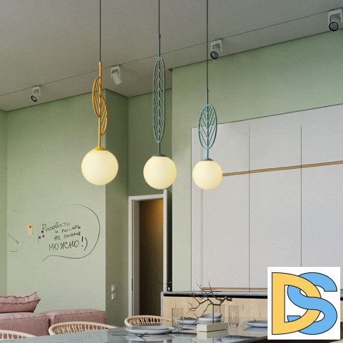 Подвесной светильник ImperiumLoft Leaf 178142-26