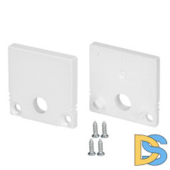 Заглушка Arlight SL-SLIM20-H20 WHITE с отверстием 047634