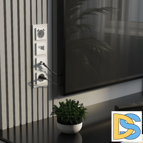 ТВ-розетка оконечная Werkel 4690389192296 W1183061 a062409