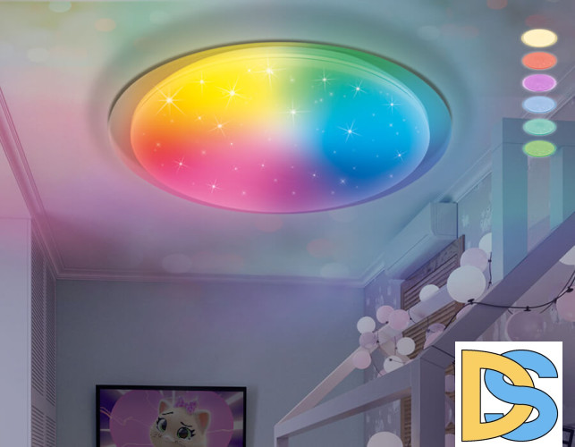 Потолочный светодиодный светильник Ambrella Light Orbital Dance FF480